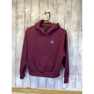 Jordan Nike Girls Brooklyn Essentials Pullover Hoodie Size 12-13 YO